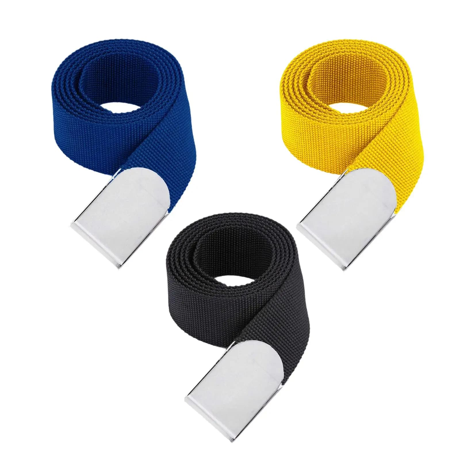 Seat belt for dives with stainless steel buckle, adjustable, with underwater accessories pocket