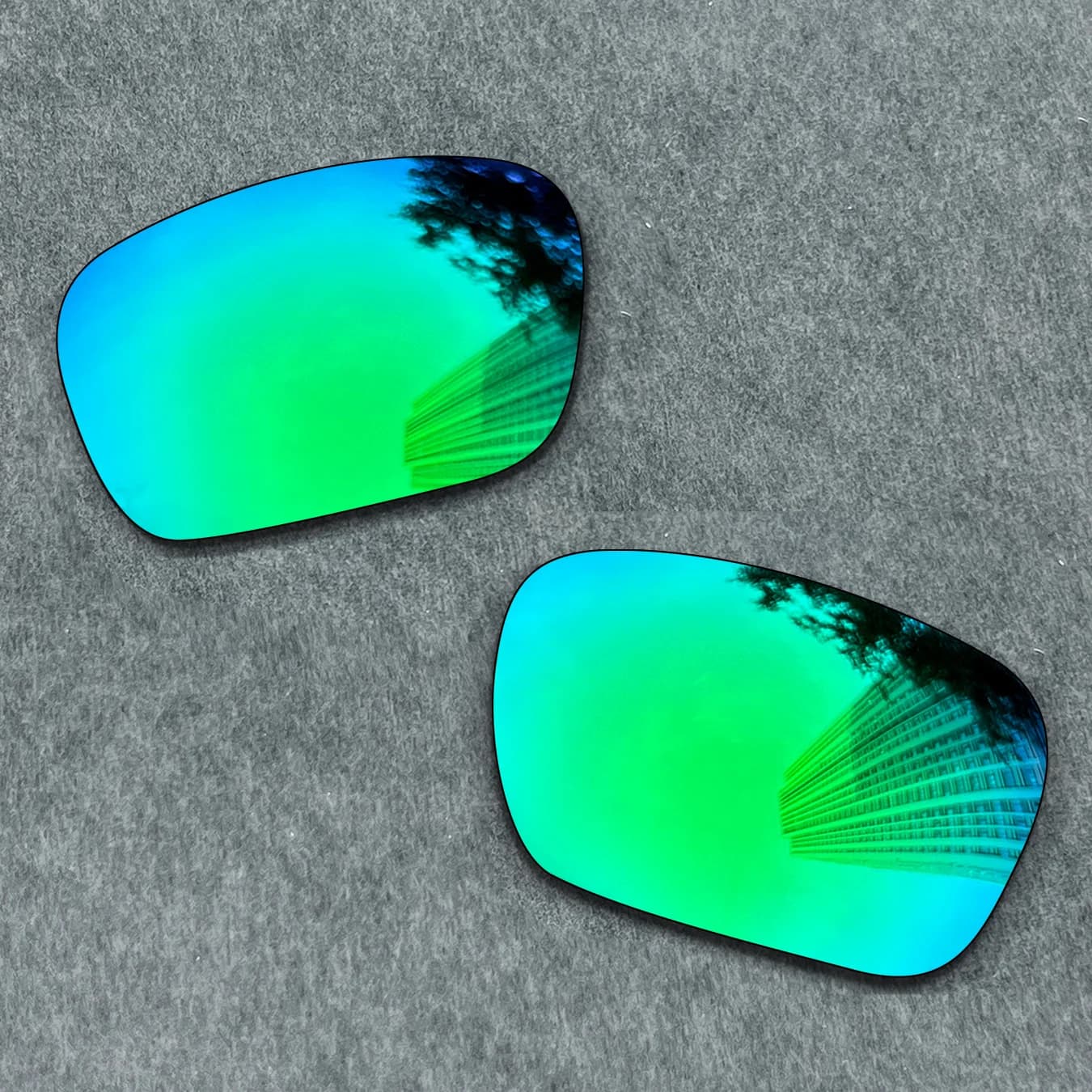Polarized & Tinted Replacement Lenses for Oakley Badman OO6020 Sunglasses – Multiple Color Options
