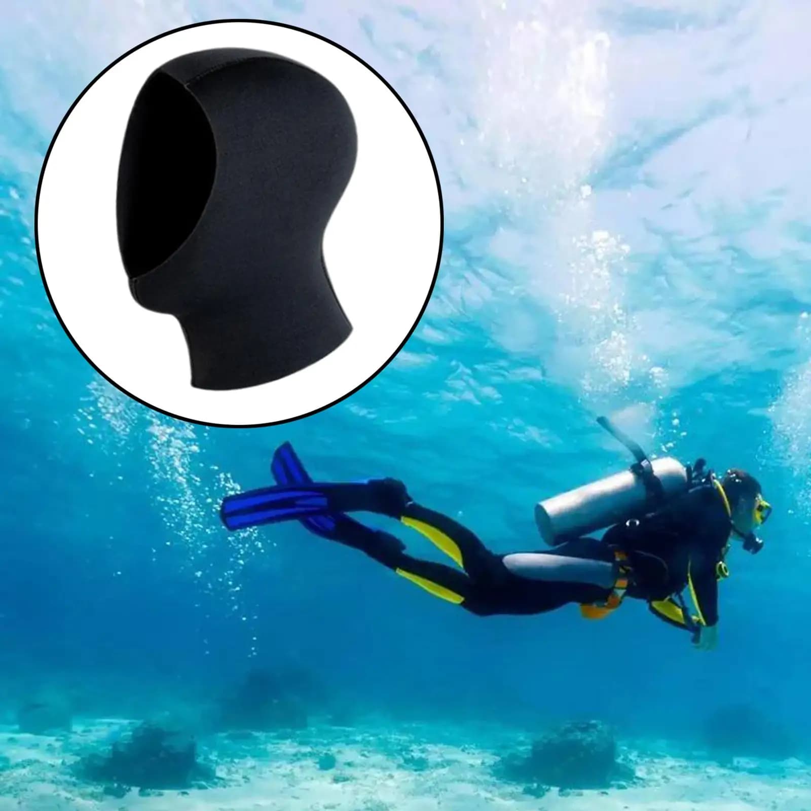 Dive Neoprene Balaclava, Dive Hat for Men and Women