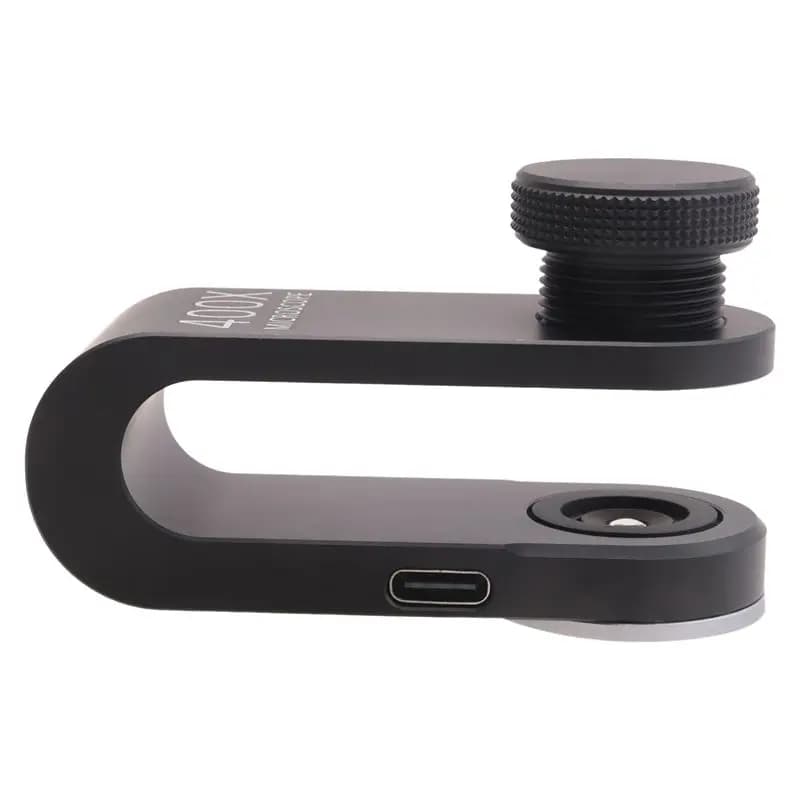 Microscopio solido 400X per cellulare, dermatoscopio elettronico, fotocamera microscopica per smartphone