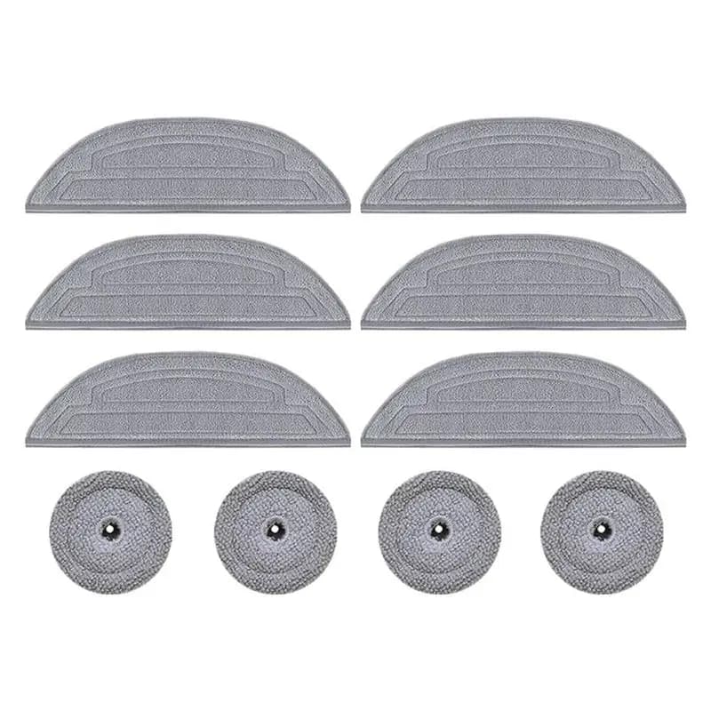 ABRE-10PCS Ricambio per panno lavapavimenti per Roborock S8 Max Ultra / S8 Maxv Ultra Robot Vacuum, panno lavapavimenti lavabile e riutilizzabile