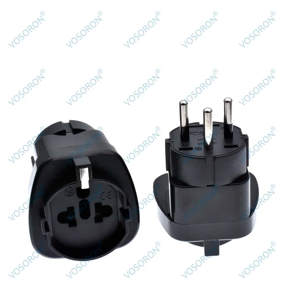 Israele 3pin adattatore universale da viaggio, israele SI-32 a presa in tutto il mondo, adattatore da viaggio tipo H IEC