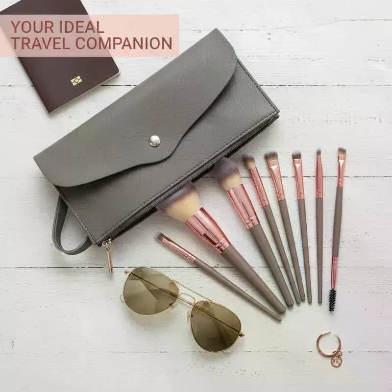 7/15PCS Makeup Brushes Face Eyes Eyelash Eyeshadow Eyebrow Eyeliner Foundation Powder Blush Highlight Lips