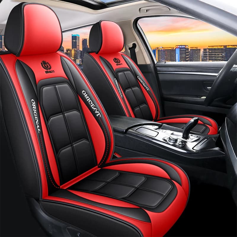 Universal Cover Car Seat Cover 3D from 1 PC for most car models Interior accessories Artificial Leather Seat Protector