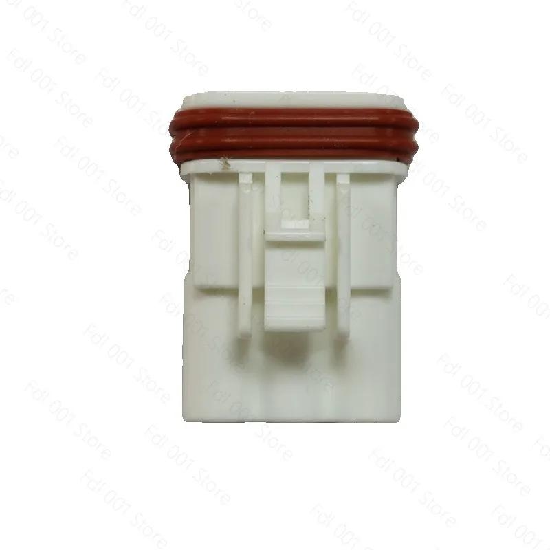 CL07D03A Waterproof Connector Plastic Housing Automotive Wire Cable Plug Socket Shell with Rubber Seal Ring