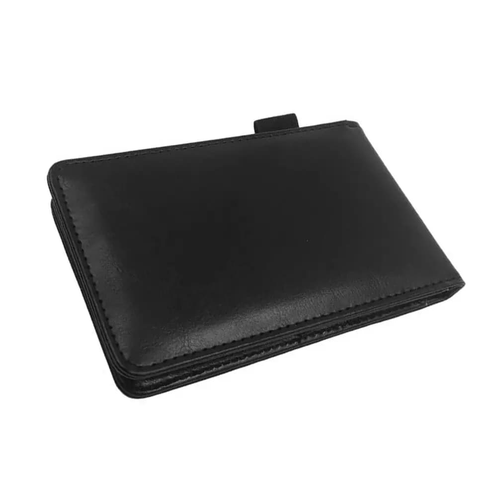 Quaderno A7 per affari, blocco note nero ispessito per ufficio, agenda multiuso per la gestione del tempo, blocco note portatile