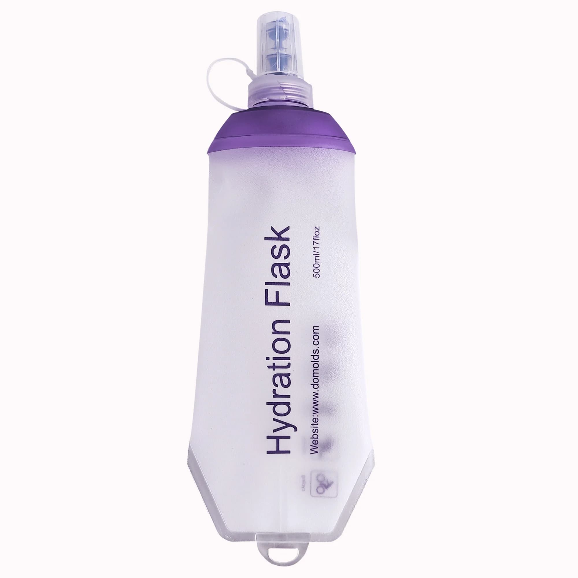 Borraccia Morbida 250ML 500ML, Bottiglia d'Acqua Pieghevole in TPU per Zaino d'Idratazione, Gilet da Corsa, Bottiglia d'Acqua Pieghevole Antigoccia