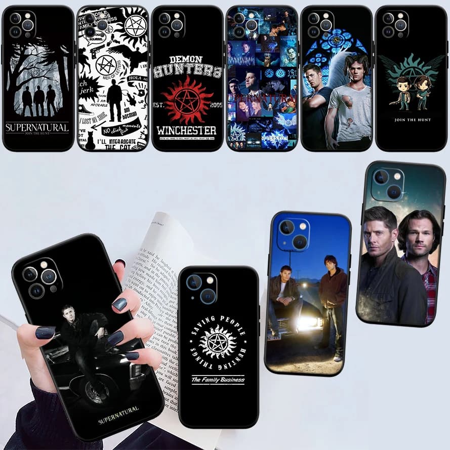 DK66 S-Supernaturals New High-End Shell Phone Case for iPhone SE X XS XR 16E 17 11 Pro Max 8 7 6 6s Plus Air