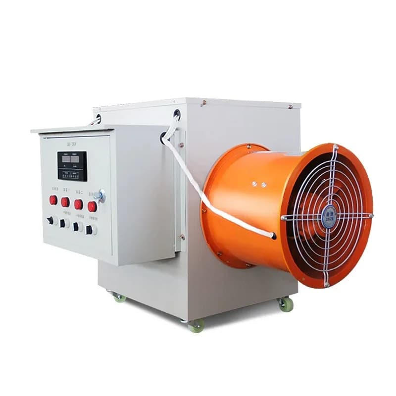 Riscaldatore Elettrico Industriale con Ventilatore per Allevamenti, Serre e Stalle, Forno ad Aria Calda ad Alta Potenza, Attrezzatura per Riscaldamento e Asciugatura