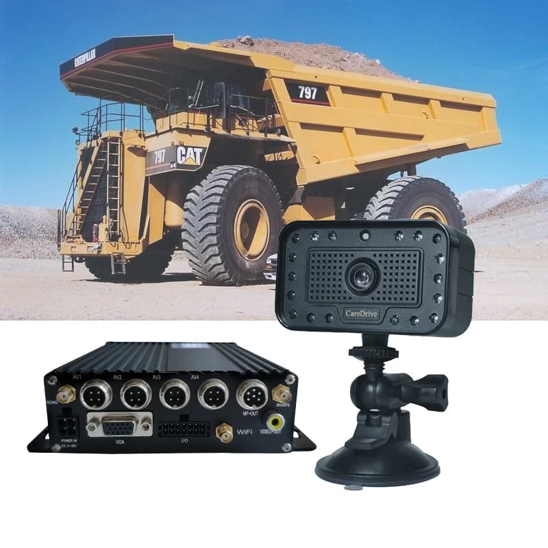 MR688b Vehicle Security Camera Network Video Recorder MDVR System Eye-Tracking Truck Fatigue Alarm -Sleep App Control DSM