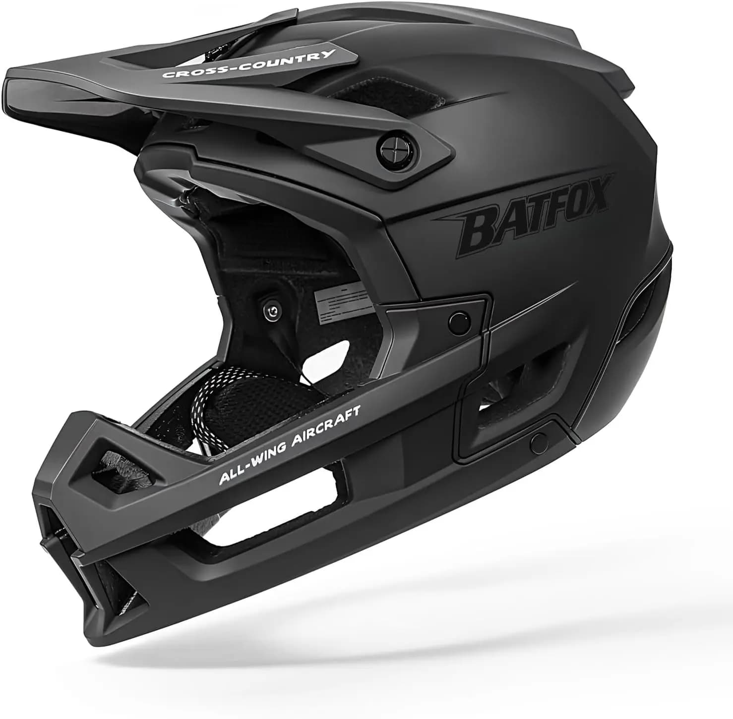 Casco Integrale per Mountain Bike per Uomini e Donne Adulti Downhill DH BMX MTB