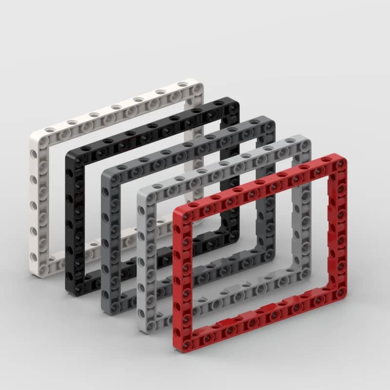 *FRAME 11X15* D162 2 pcs DIY enlighten block brick part No. 39790 Compatible With Other Assembles Particles