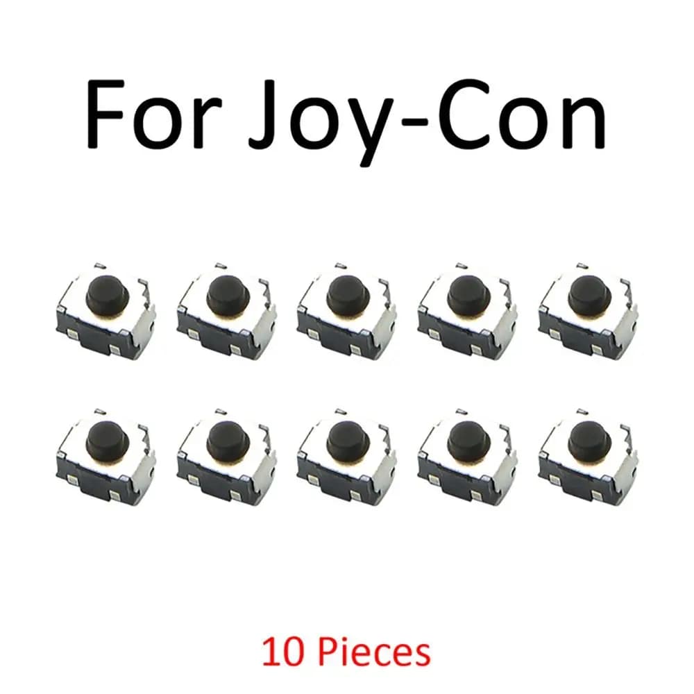 Parti di ricambio per trigger spalla microinterruttori LR da 10 pezzi per Nintendo Switch JOYCON