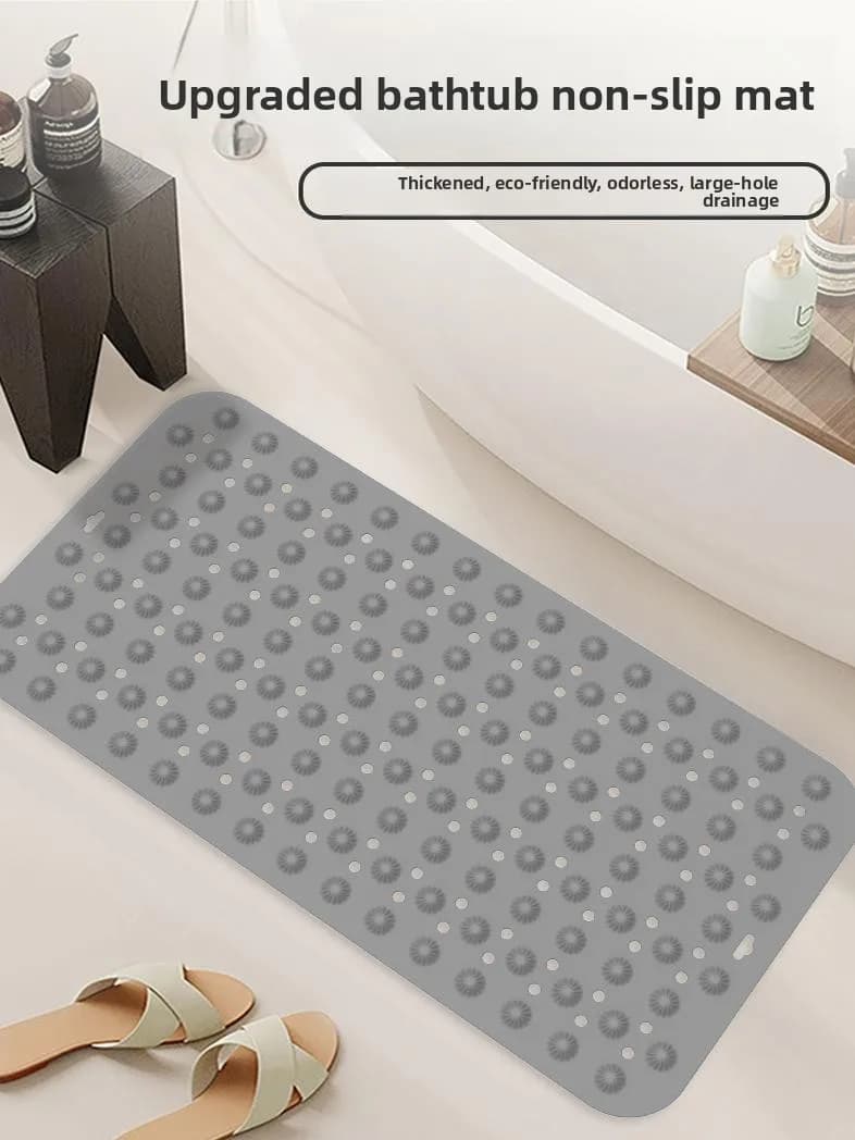 Tappetino Antiscivolo in Silicone per Bagno, Tappetino per Doccia e Vasca, Tappetino Massaggiante per Piedi, Speciale Antiscivolo per Bambini, Facile da Pulire, Lavabile in Lavatrice