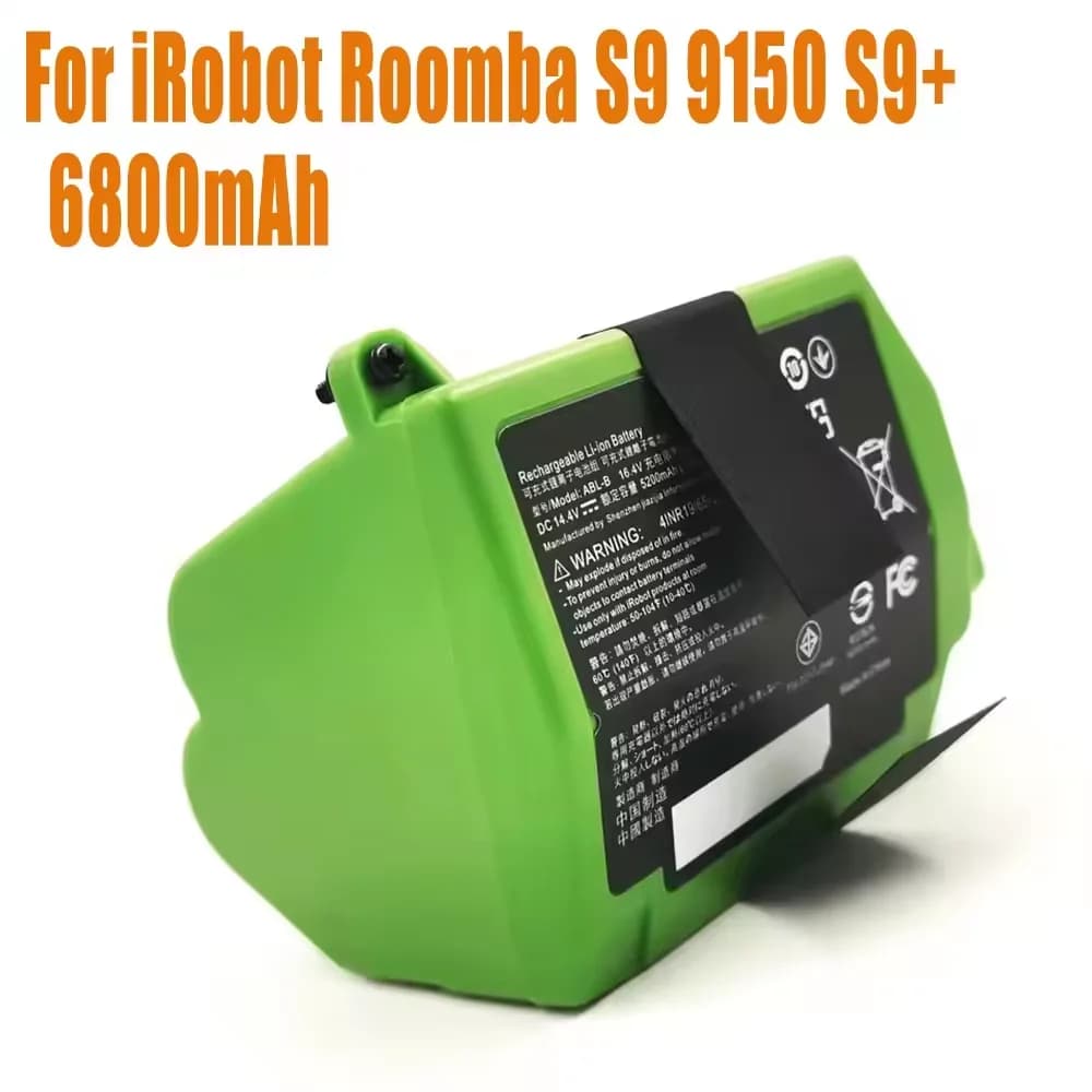 Batteria di ricambio ABL-B ricaricabile per robot aspirapolvere iRobot Roomba S9 9150 S9+ S9550 9550+ S9 Plus S955020 S955880
