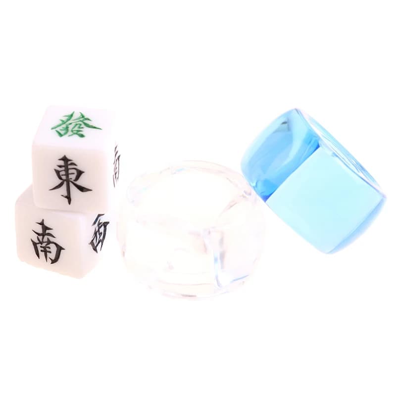 Funny Position Dice Circle East South West North Fortune Mahjong Dices Set Entertainment Dice For Board Game Accessories Random