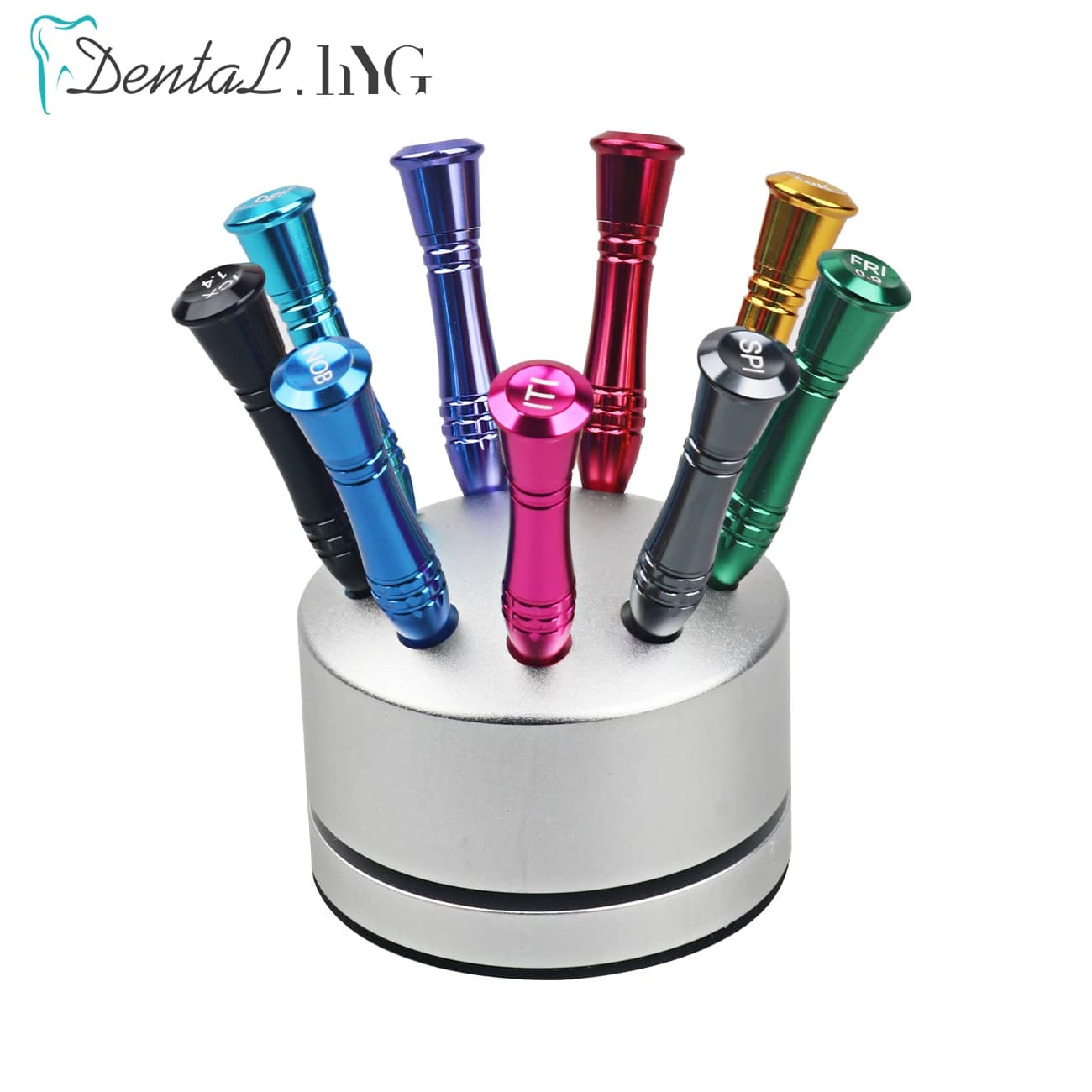 9 pz/set Laboratorio Dentale In Acciaio Inox Impianto Cacciavite Kit di Strumenti di Odontoiatria Micro Cacciavite Dentista Strumento Attrezzature
