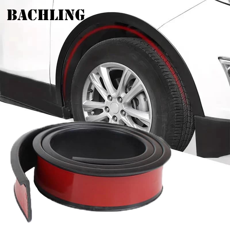 1.5M universale Auto parafango Auto passaruota ala espansore arco sopracciglio strisce Anti-collisione parafango protezione copertura decorazione