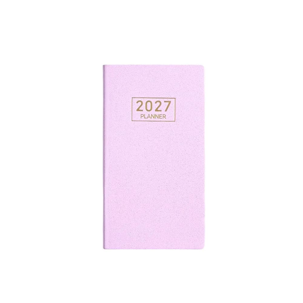 New 2027 A6 Planner Notebook Portable Multicolor Weekly Planner Lined Pages Schedule Organizer Office Planning