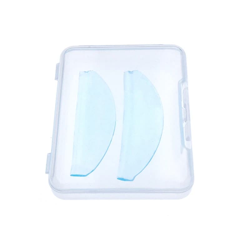 Ultra Thin Silicone Eyelash Bearings 4 Colors 3D Folding Accessories Lifting Silicone Eyelash Auctions Shield Application