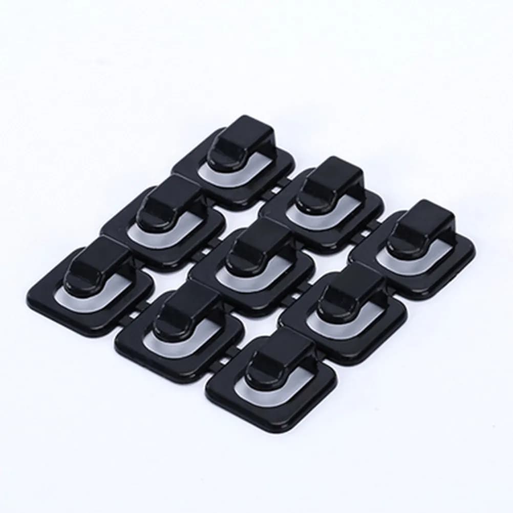 18 Pezzi Organizzatori per Cavi, Clip Adesive per Cavi di Ricarica, USB, Audio, Clip Autoadesive per Gestione Cavi