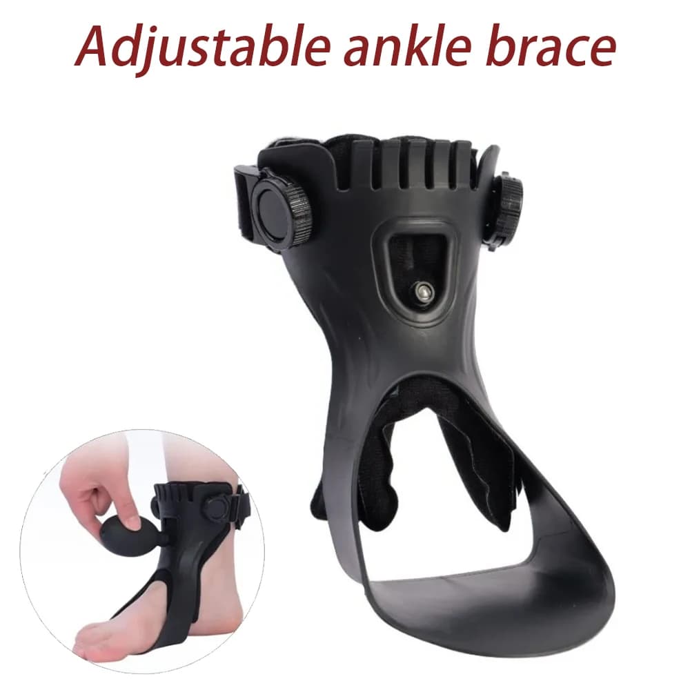 Lightweight AFO Foot Pendulum Bracket Ankle Foot Orthosis Adjustable Foot Pendulum Corrector Support Improve Walking Balance