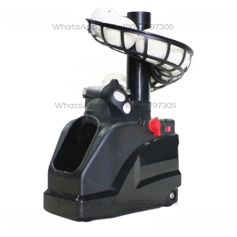 Macchina per palline da tennis, dispenser per palline da pratica, simulatore portatile singolo, assistenza per allenatori di allenamento