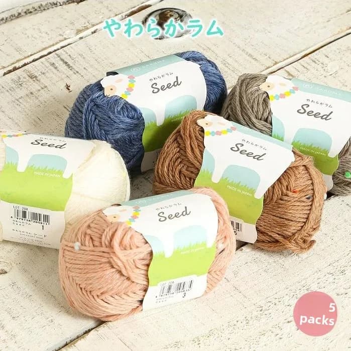 Filato DARUMA in morbida lana d'agnello per accessori di abbigliamento, cinture, cappelli, sciarpe, materiale per lavori a maglia e uncinetto fatti a mano