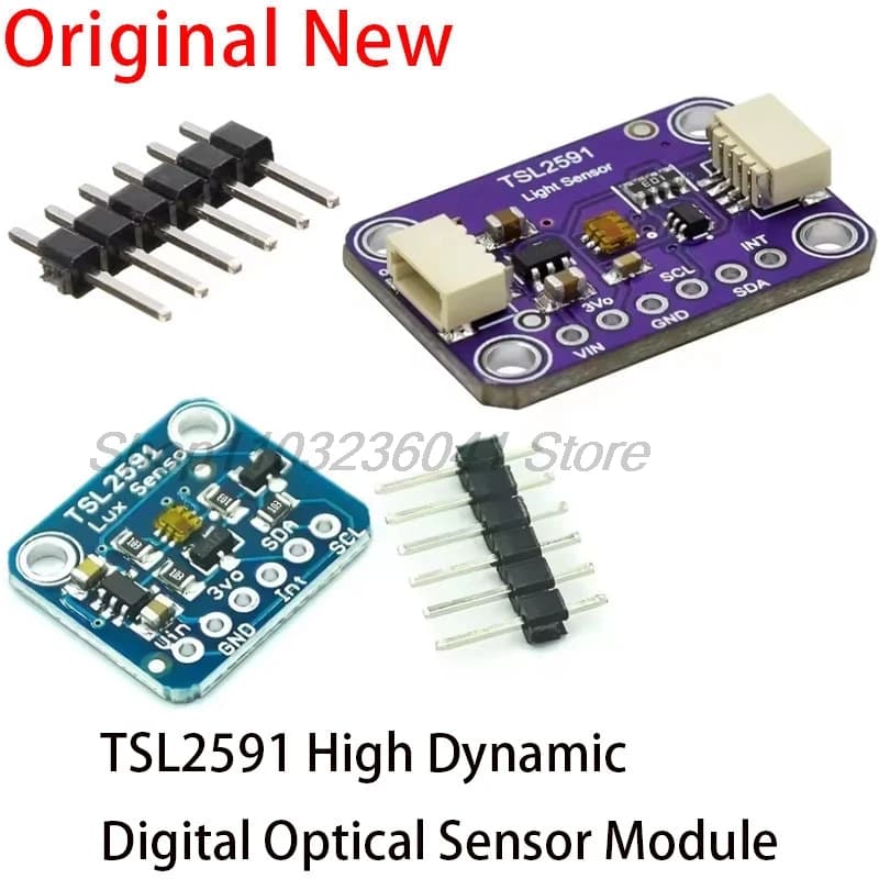 Modulo breakout sensore di luce digitale TSL2591 Diodi a spettro completo a infrarossi Lux IR ad alta gamma dinamica rilevano 3,3 V-5 V per Arduino
