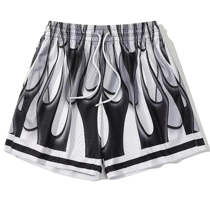 Men's Active Shorts Men's Pockets Cycling Exercise Training Running Running Sports Bottom Net