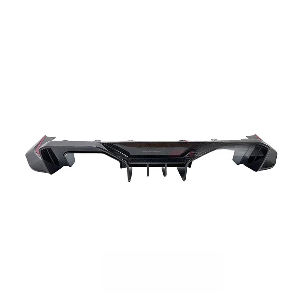 AD Style Real Carbon Fiber Upgrade Rear Diffuser for G80 G81 M3 G82 G83 M4 2020+ Rear Bumper Splitter Rear Lip Auto Parts