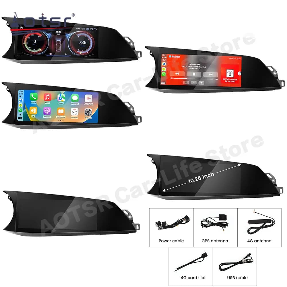 Autoradio GPS Android 13 Octa-Core Multimediale per Alfa Romeo Stelvio Giulia 2015~2020 con Schermo IPS Sensibile e Intelligente