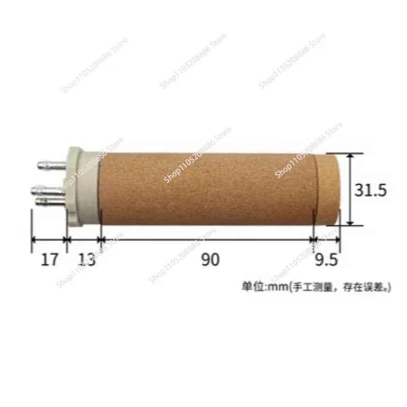 Tre artigli 123.213 230V 3300W 3.3kw Pistola per saldatura in plastica Dispositivo per nucleo di riscaldamento elettrico con nucleo di riscaldamento in ceramica