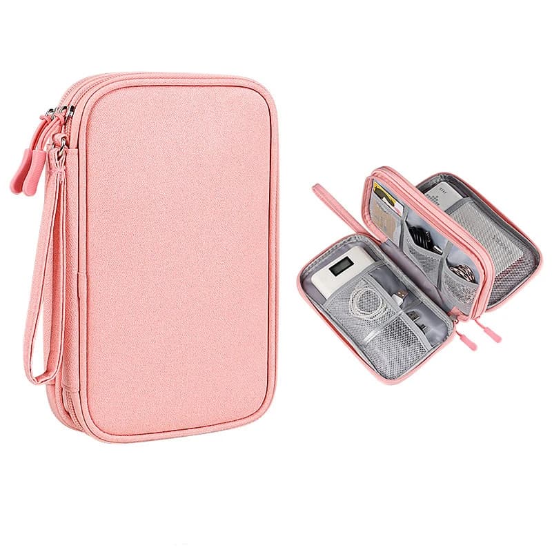 Portadocumenti portacarte portafoglio da viaggio porta passaporto familiare portadocumenti impermeabile creativo Organizer accessori da viaggio