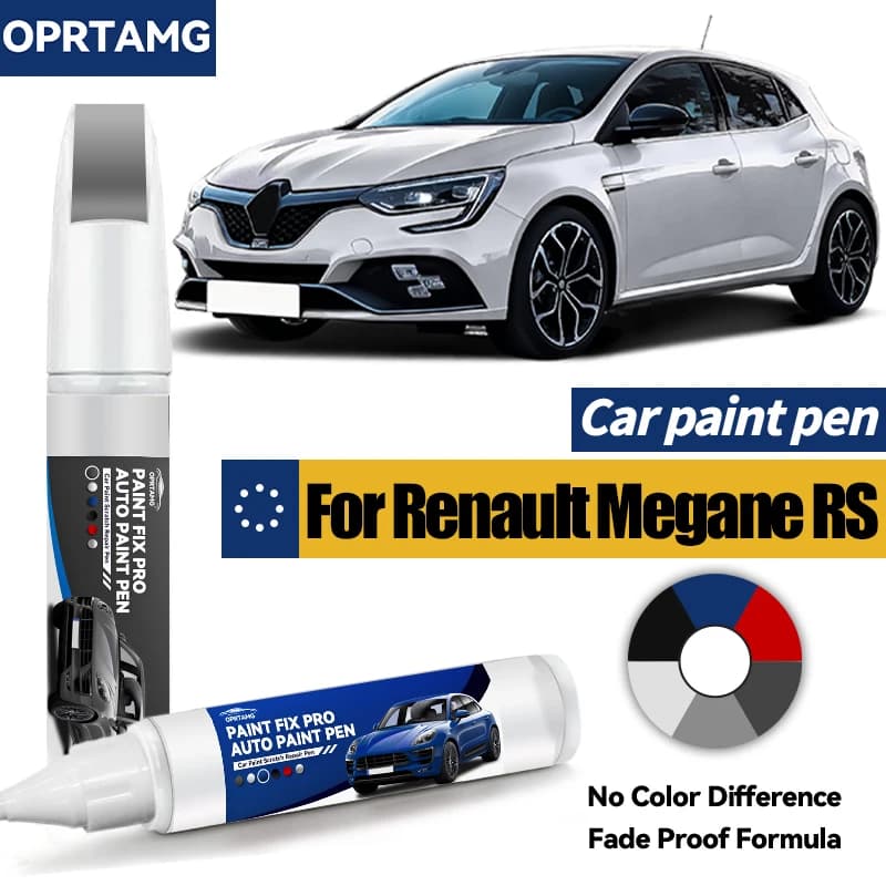 Car paint pen For Renault Megane RS 2004-2025 X84 X95 X96 automotive paint repair acrylic paints body repair car accessories