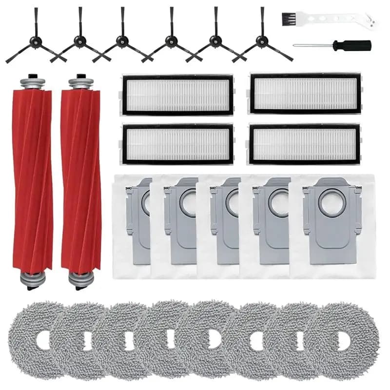 AEB0-Kit di accessori per parti di ricambio per aspirapolvere robot Roborock Qrevo S/Pro/Plus/Qrevo Maxv