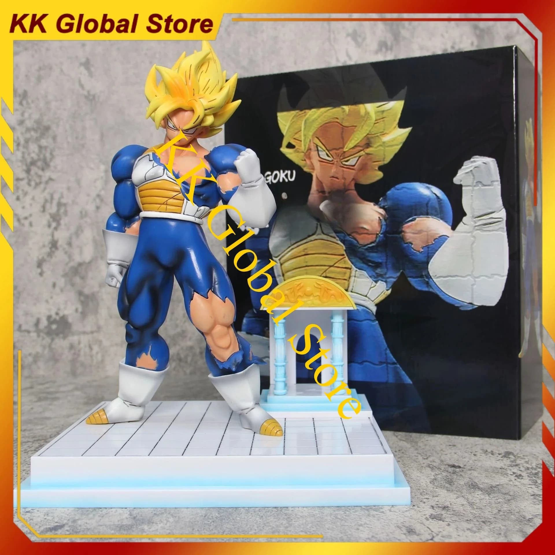 Dragon Ball 33cm New Anime Figure Son Goku Perimeter PVC Collect Model Statue Desktop Decoration Ornaments Birthday Gifts Toys