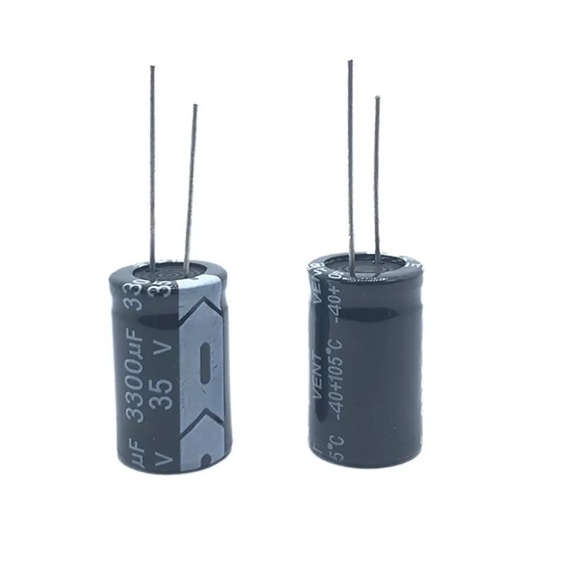 Electronic Aluminum Condenser 35V 3300uF 16x25mm 35VDC 3300mF 3300MFD 10uF-6800uF