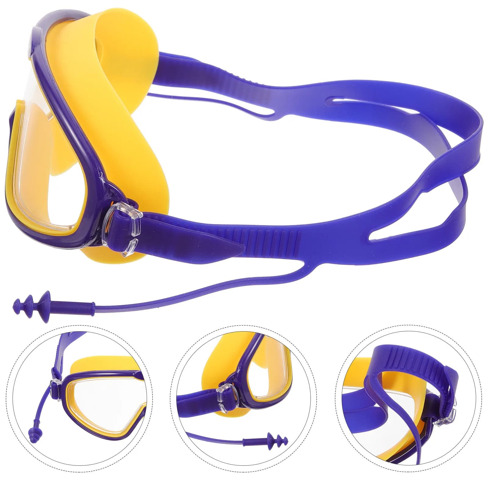 Cartoon Kids Swim Goggles Pc Lens Lightweight No Mark Swimming Kids Goggles for Children Gift Children Goggle