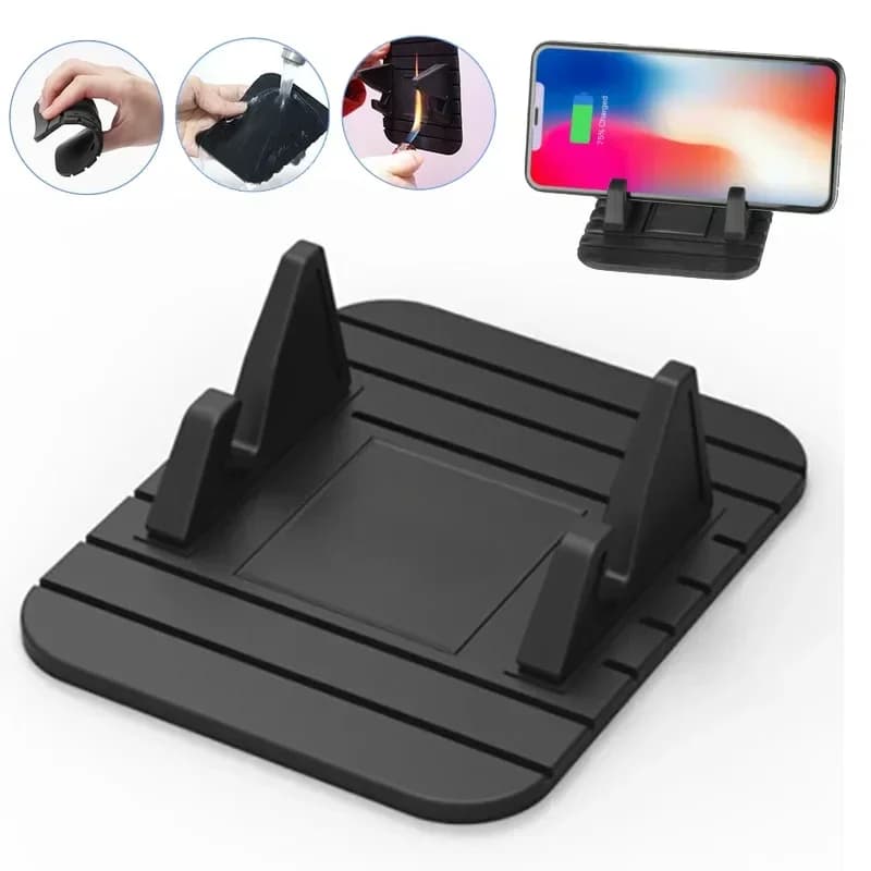 Universal Silicone Anti-Slip Support for Car Car Dashboard Support for GPS Phone Support for iPhone Samsung Xiaomi Huawei