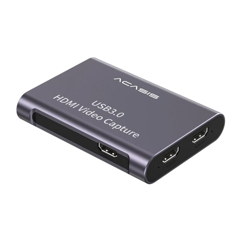 Scheda di acquisizione video 4K per acquisizione video HD a doppio canale ACASIS per streaming live/giochi//reunioni/iPad/switch/PS5