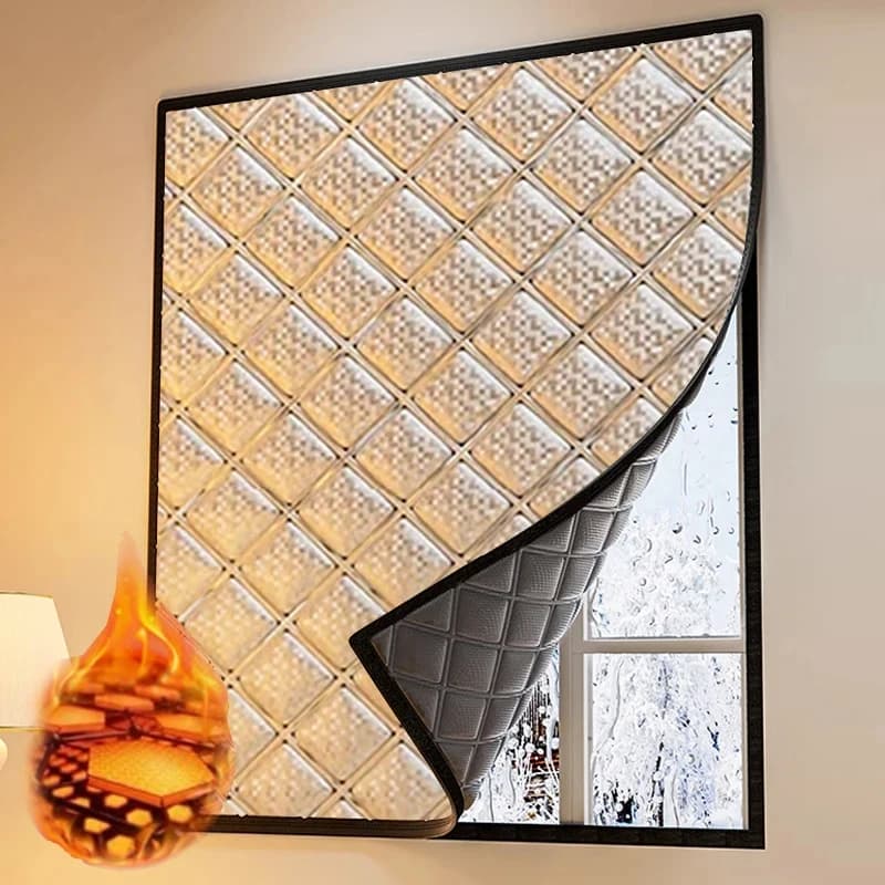 Window insulation Warm curtains,heat-insulating，windproof sealed windows,sun shading,sound insulation Prevent mosquitoes，insects
