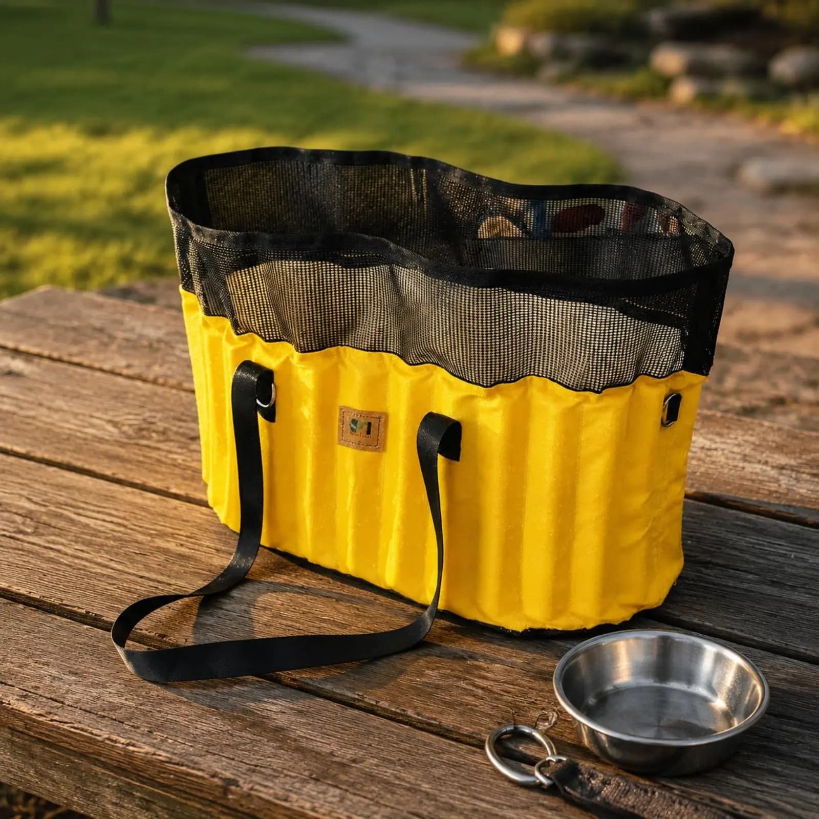 Set di 4 Trasportini a Tracolla per Animali Domestici, Borsa Portatile per Gatti, Borsa a Tracolla Lavabile in Rete per Gatti, da Viaggio