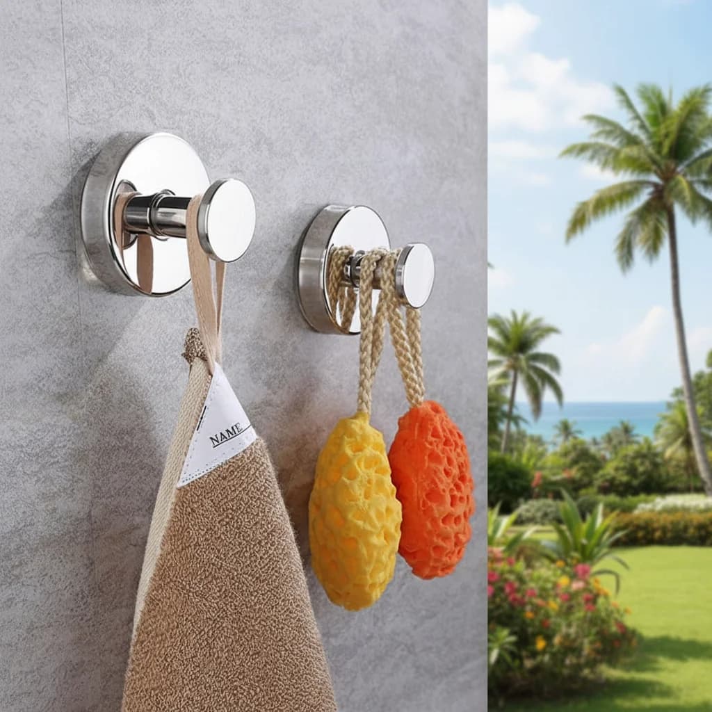 Appendiabiti per ghirlande Ganci a ventosa senza tracce per ghirlande Supporto senza trapano Gancio per doccia Ganci per porta per vestiti e cappelli da bagno