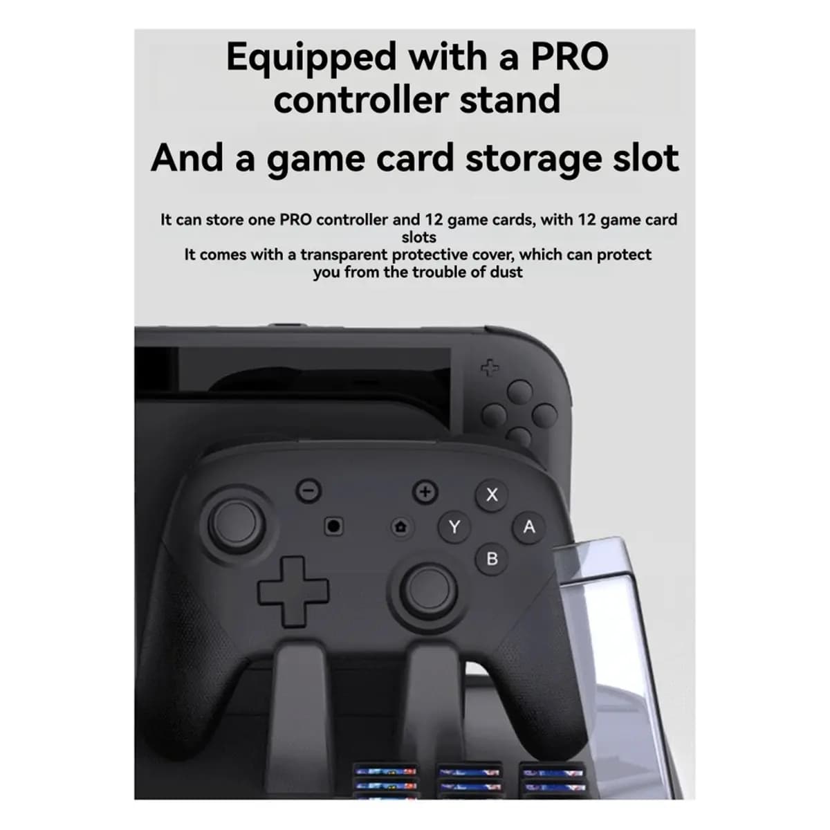 FLASH SALE-12-in-1 Charging Dock for Switch 2 Multi-Functional Cooling Fan Stand with RGB Lighting for Switch 2/1