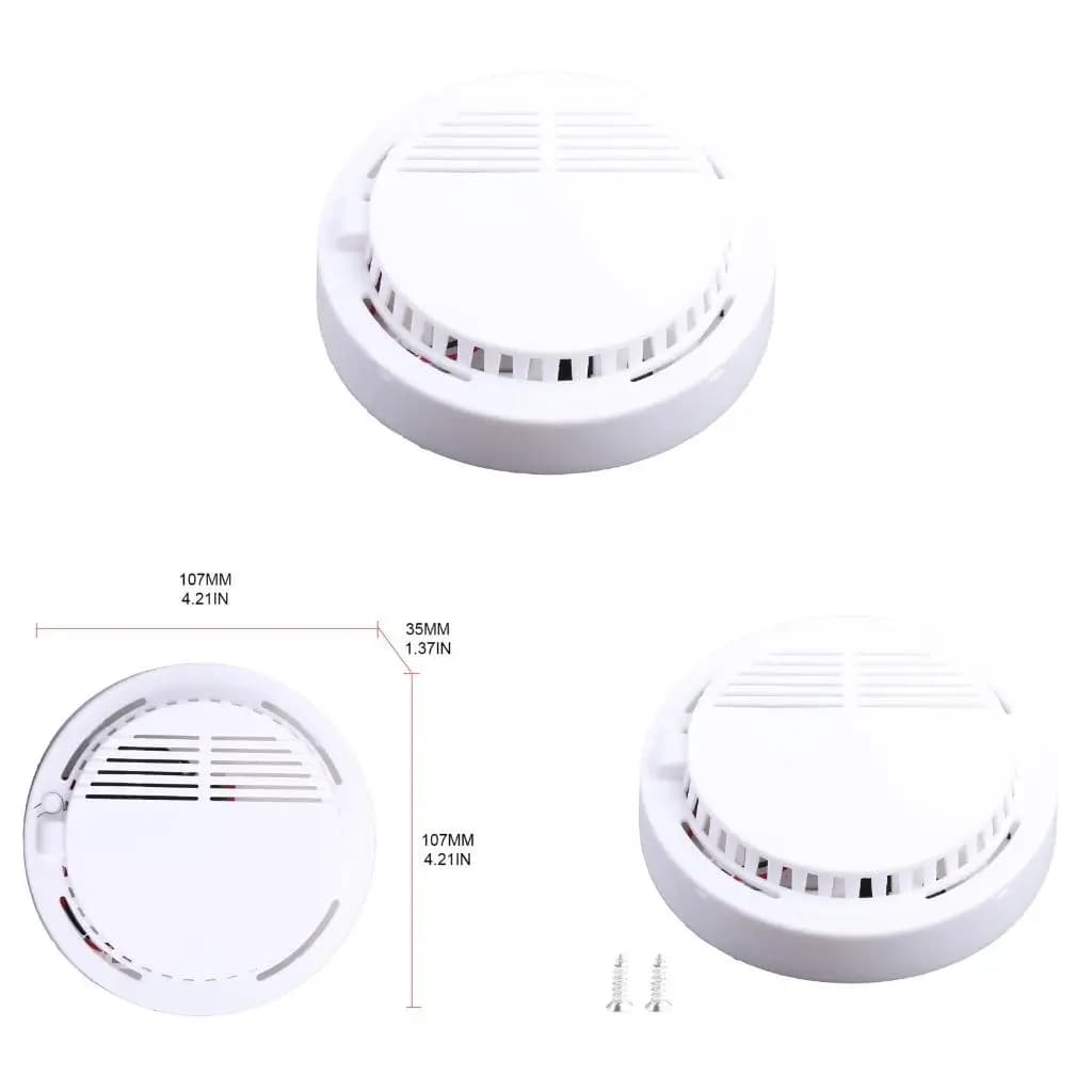 Smoke Alarm Alarm Smoke Detector Light Alarm High-sensitivity Home