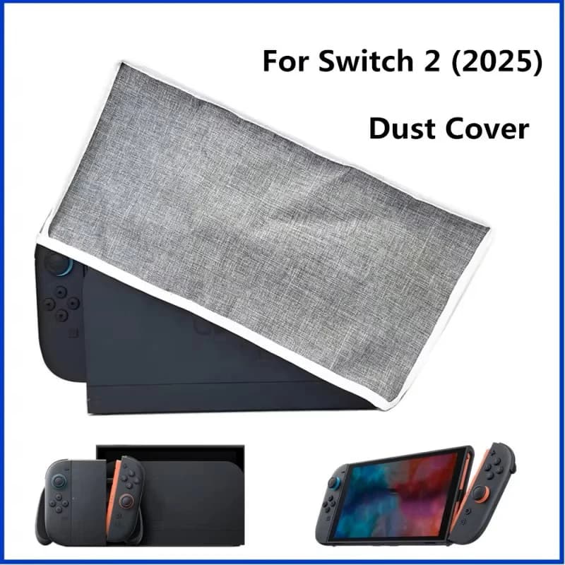 For Switch 2 Gaming Console Dock Dust Cover Anti-Scratch Case for Dustproof Protective Case for Switch 2 Accessories