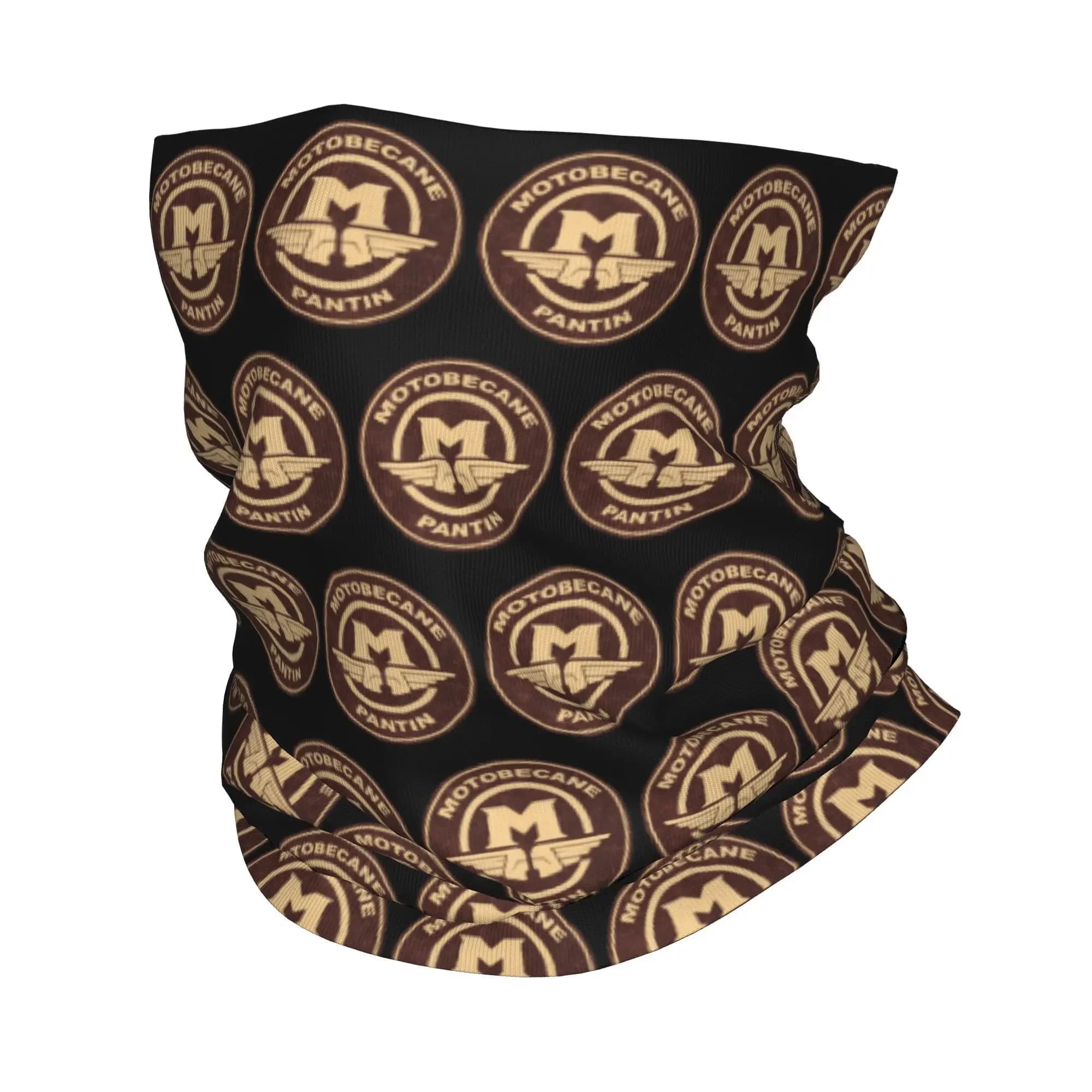 Copricollo Bandana per moto vintage Motobecane Sciarpa magica stampata Maschera calda da equitazione per uomo Donna Adulto antivento