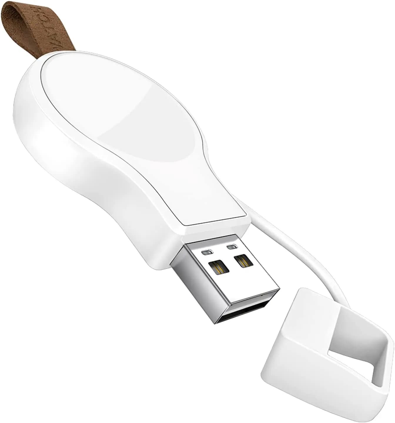USB Wireless Charger for Apple Watch Ultra 2 Series 10 9 8 7 6 5 4 3 2 SE Magnetic Quick Charger for iWatch Travel Clock