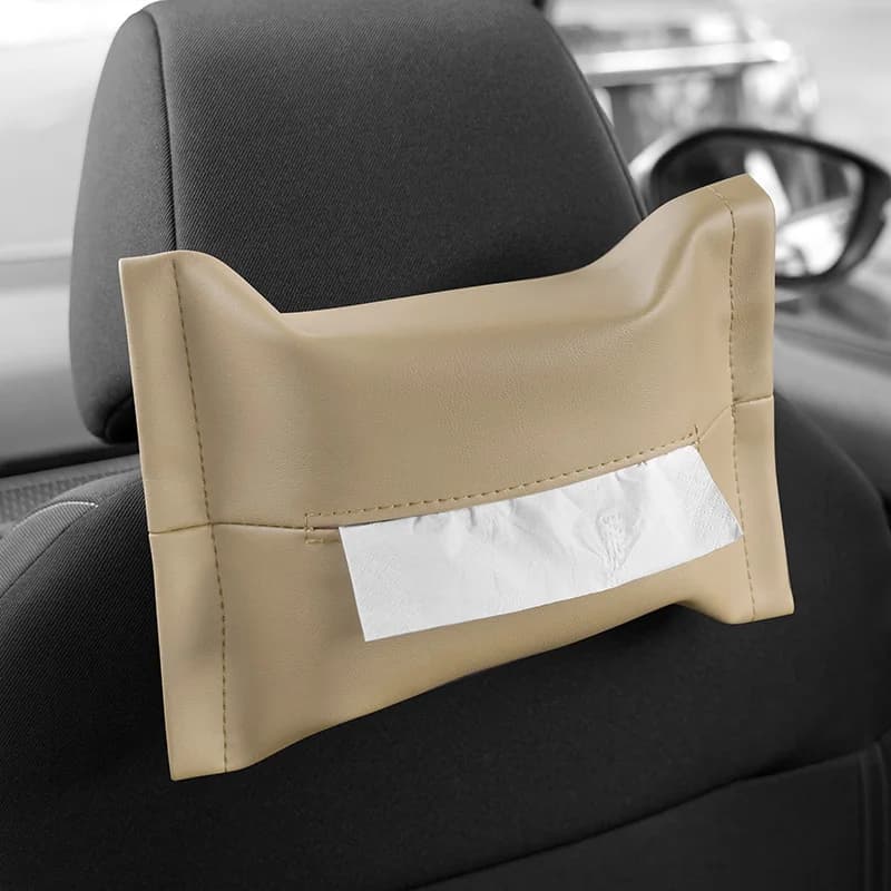 For Hyundai Elantra/Avante MD/UD Tucson 2010 ~ 2015 Car seat Backrest Headband with fixed strap Appesa Cover accessories for storing fabrics